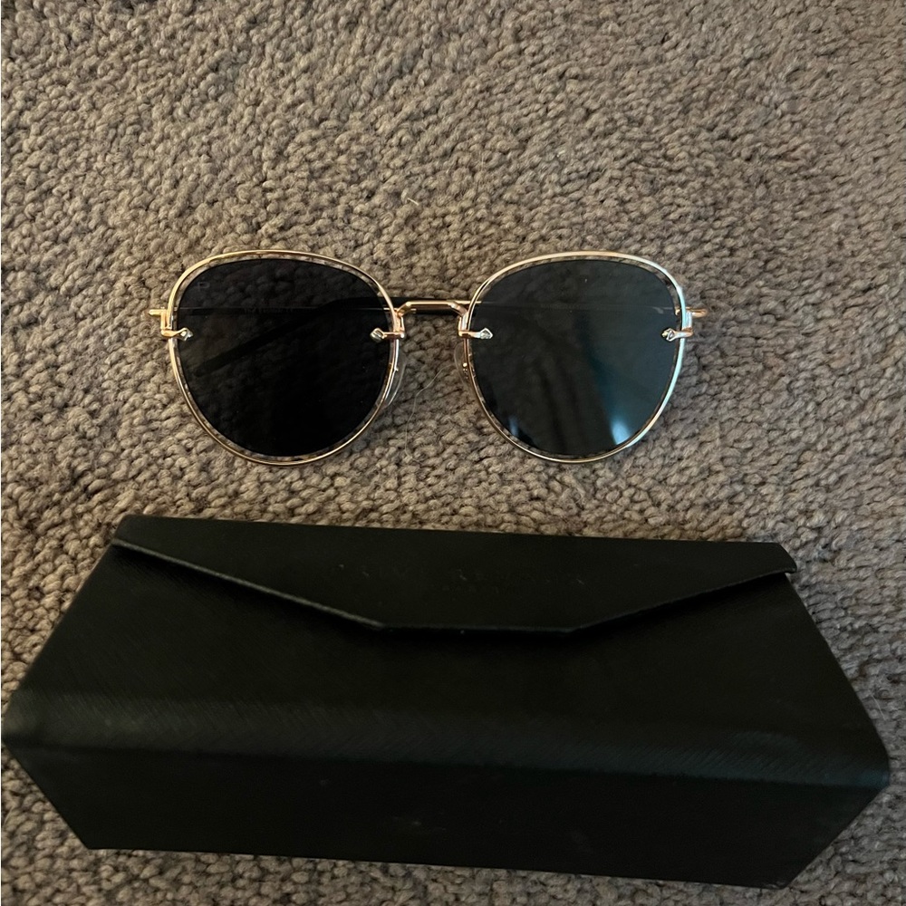 Prive Revaux Sunglasses-black and gold